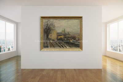  / Pohled na Prahu z Úvozu / Karel Holan