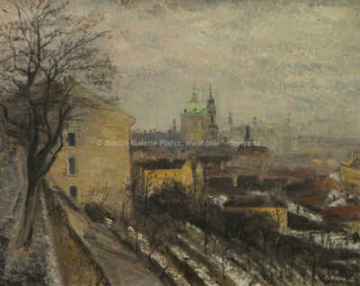  / Pohled na Prahu z Úvozu / Karel Holan