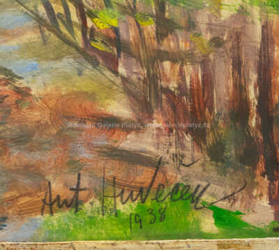  / Motiv z Častolovic / Antonín Hudeček