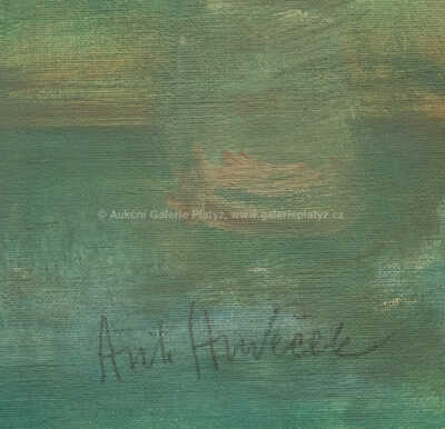  / Kytice ve váze / Antonín Hudeček