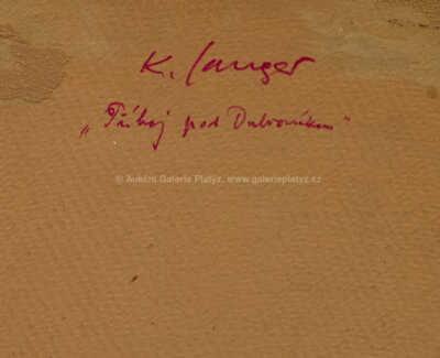  / Příboj pod Dubrovníkem / Karel Langer