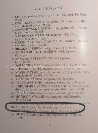  / Z okolí Libuně (1902) / František Kaván