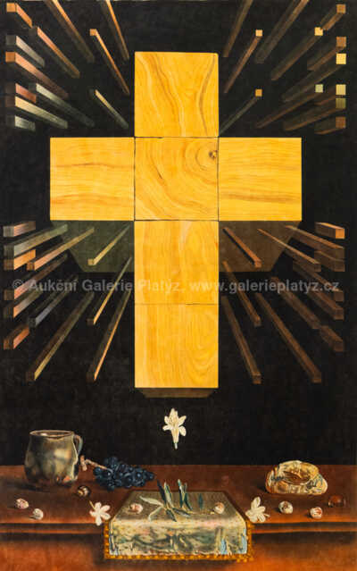  / Aritmosofický kříž / Salvador Dalí