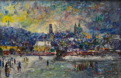  / Bruslení na Vltavě / Ferdinand Kotvald