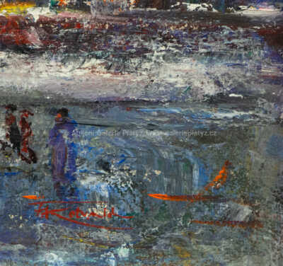  / Bruslení na Vltavě / Ferdinand Kotvald