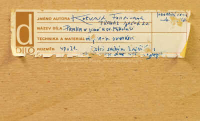  / Bruslení na Vltavě / Ferdinand Kotvald