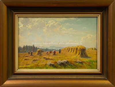 František Daněk - Sedláček - Na poli