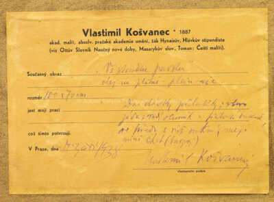  / Ve starém parku / Vlastimil  Košvanec