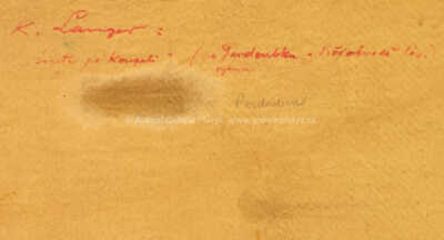  / Siesta po koupeli / Karel Langer