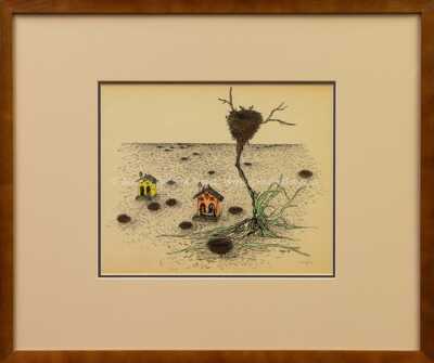 Marie Čermínová - Toyen - Barometry a opuštěná hnízda (z cyklu Střelnice)