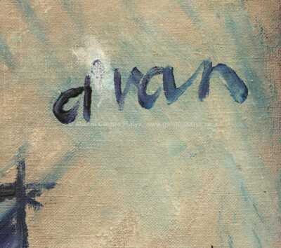  / Zátiší s hodinami a květinami / Vasil Dvan - Šarpotoki