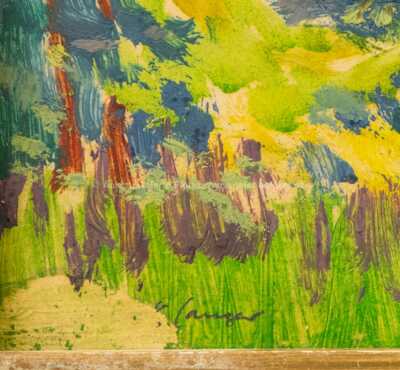  / Krajina s figurální stafáží / Karel Langer