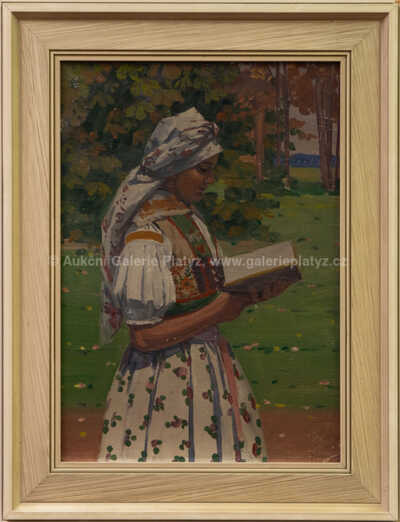 Antoš Frolka - Dívka v kroji