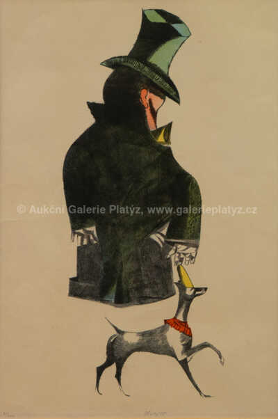  / Clown - lilipután / František  Tichý