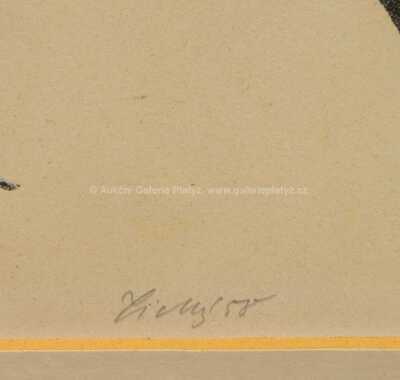  / Clown - lilipután / František  Tichý