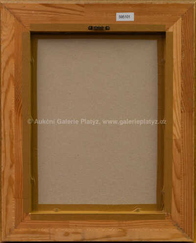  / Kubistické zátiší s kytarou a podnosem ovoce / Emil Filla