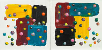 Roman Franta - Čermná I a II - diptych