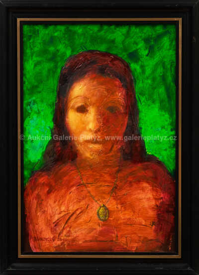 Ivan Bukovský - Žena s medailonem