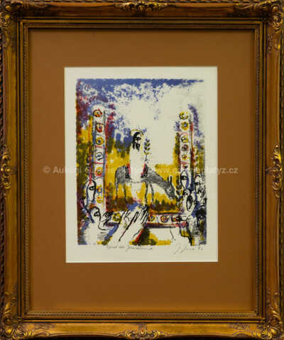 Josef Jíra - Vjezd do Jeruzaléma