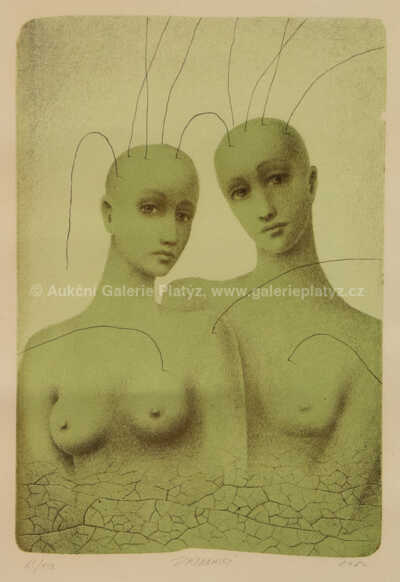  / Holohlavé paní / Vlastimil Zábranský