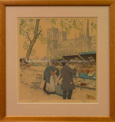 František Tavík Šimon - Knihomol, Paříž