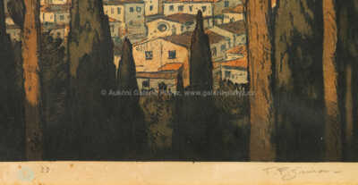  / Večer nad Fiesole, oblast Florencie / František Tavík Šimon