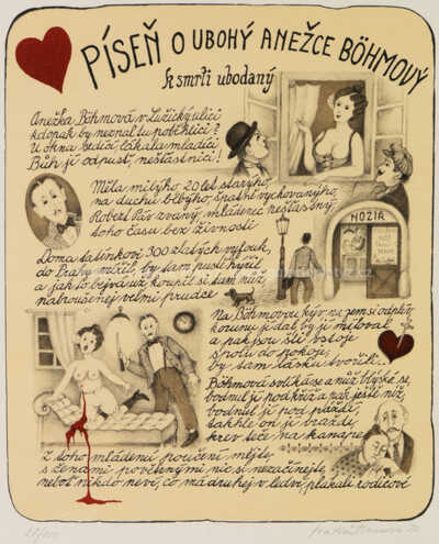  / Píseň o Anežce B. / Iva Hüttnerová