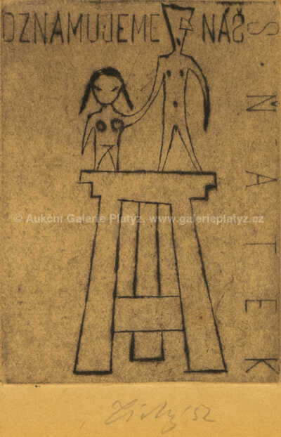  / Konvolut čtyř kusů / František  Tichý