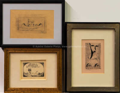 František  Tichý - Konvolut tří kusů