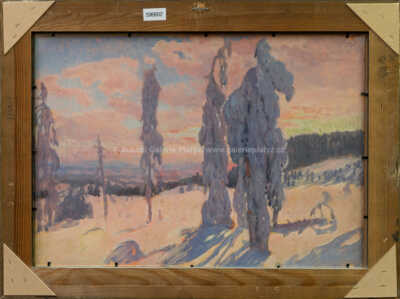  / Zima u chalupy / František Cína - Jelínek