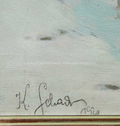  / Zima na vsi / Karel Schadt