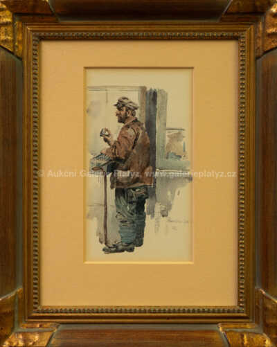 Zdeněk Burian - Podomní obchodník