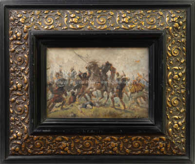 Josef Mathauser - Bitva