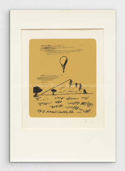 Kamil Lhoták - Balon ve skalnaté krajině