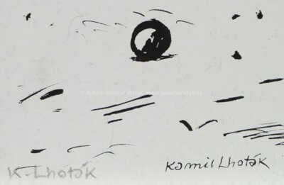  / Míč a pahorek / Kamil Lhoták