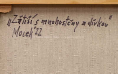  / Zátiší s mnohostěny a dívka / Jiří Mocek