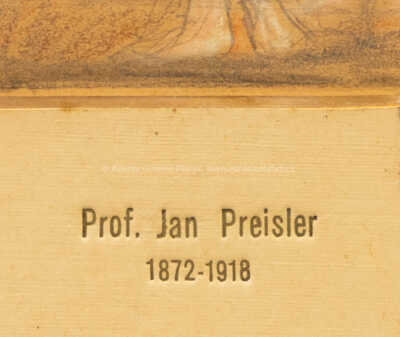  / Návrh na dekorativní panneau / Jan Preisler