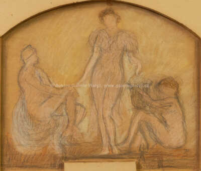  / Návrh na dekorativní panneau / Jan Preisler