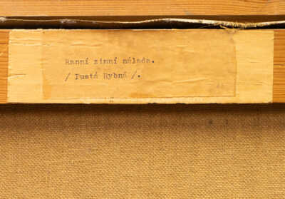  / Ranní zimní nálada (Pustá Rybná) / Gustav  Porš