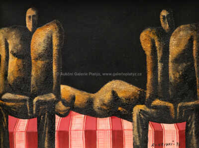  / Tři figury / Rudolf Krivoš