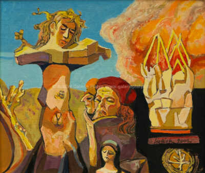  / Dürerův oltářní oheň / Josef Liesler