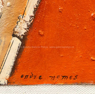  / Röda Solnedgangen / Endre  Nemes