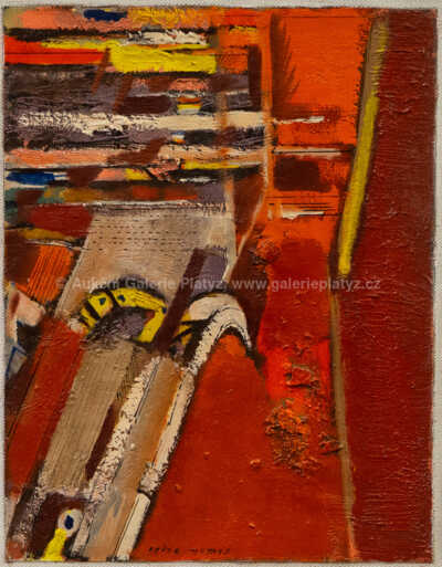  / Röda Solnedgangen / Endre  Nemes