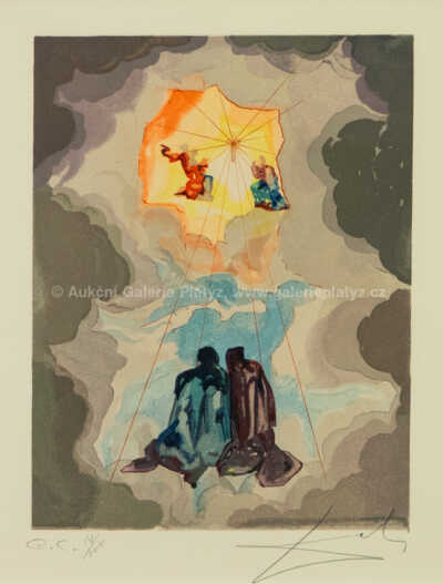  / Božská komedie - Zpěv 15 / Salvador Dalí