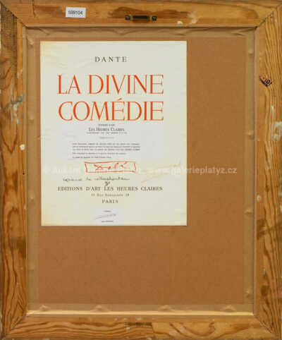  / Božská komedie - Zpěv 15 / Salvador Dalí