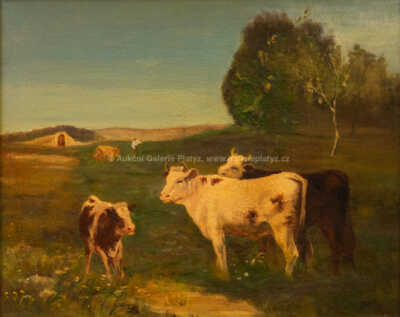  / Na pastvě / Václav Brožík