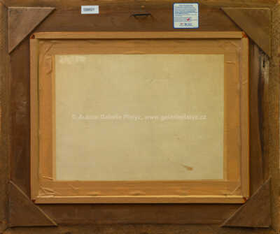  / Stavění sněhuláka / Josef Lada