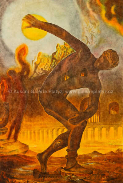  / Vítězný atlet / Salvador Dalí