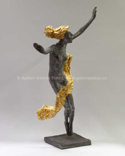  / Zvídavost - Letící s drapérií / Olbram Zoubek