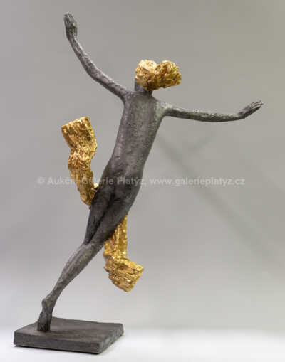  / Zvídavost - Letící s drapérií / Olbram Zoubek